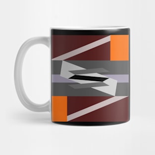 Minimalist gray balance geometry Mug